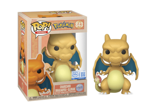 Pokémon — Funko POP! Games 843 — Dracaufeu (Soft Color)
