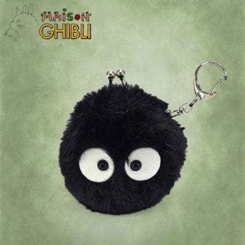 Mon Voisin Totoro — Noiraude — Mini porte-monnaie Fuwafuwa 7 cm
