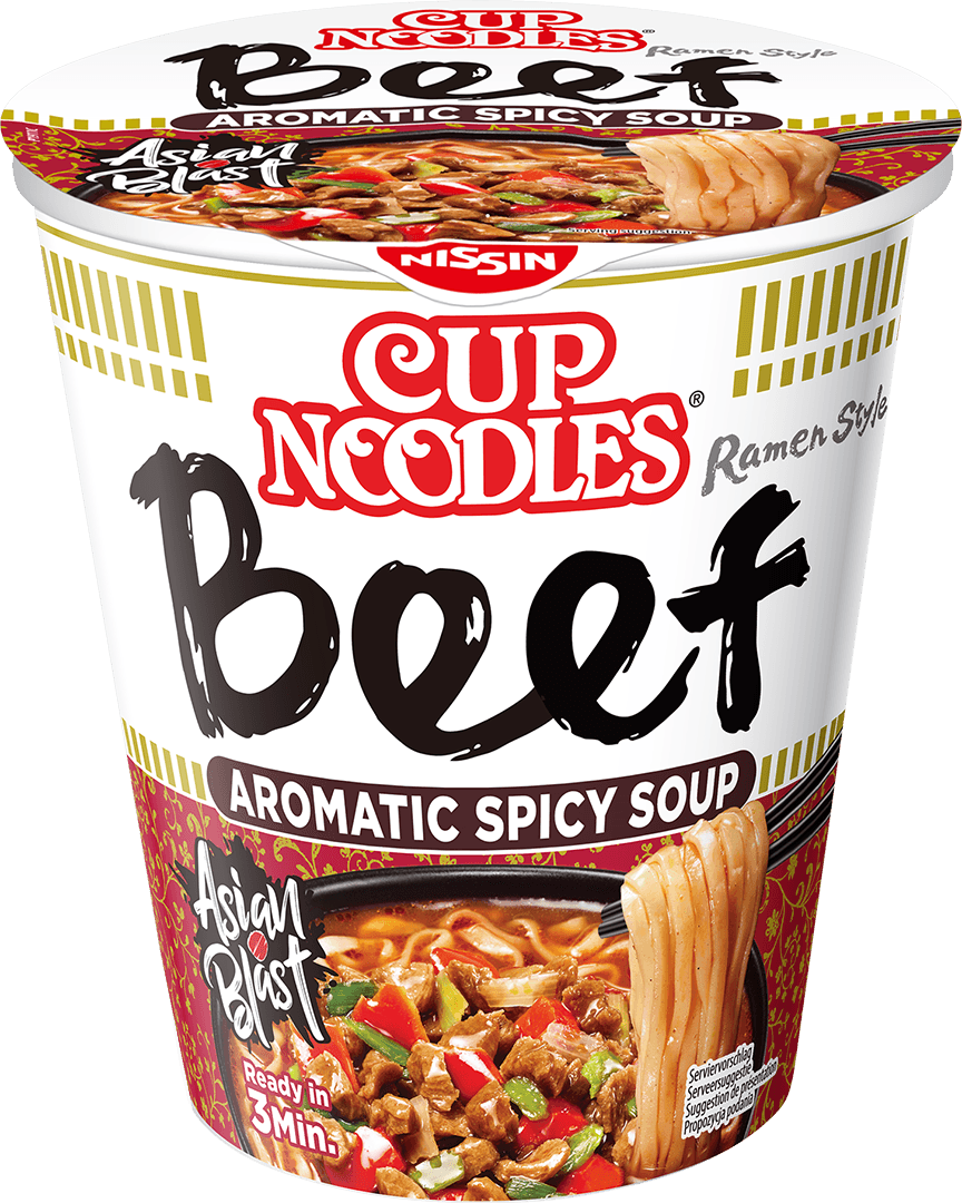 Nissin Cup Noodles Bœuf 5 épices — 64 g