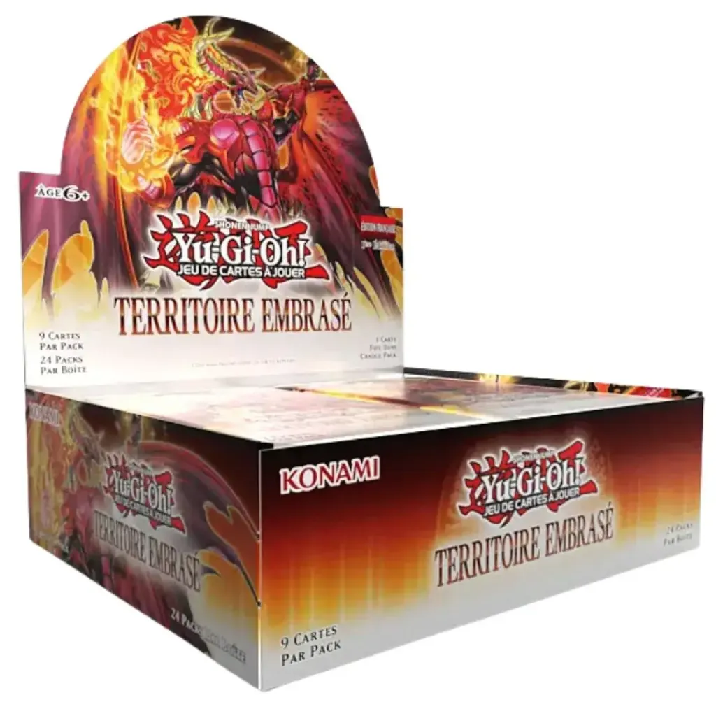 Yu-Gi-Oh! — Booster Territoire Embrasé (9 cartes)