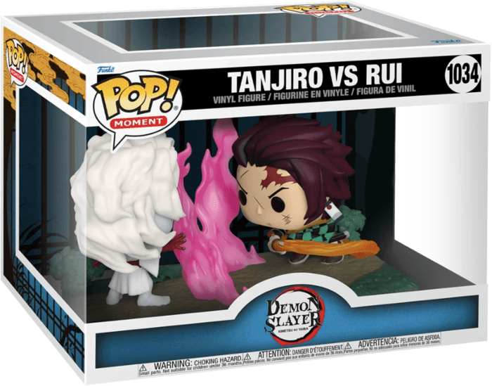 Demon Slayer — Funko POP! Moment 1034 — Tanjiro vs Rui