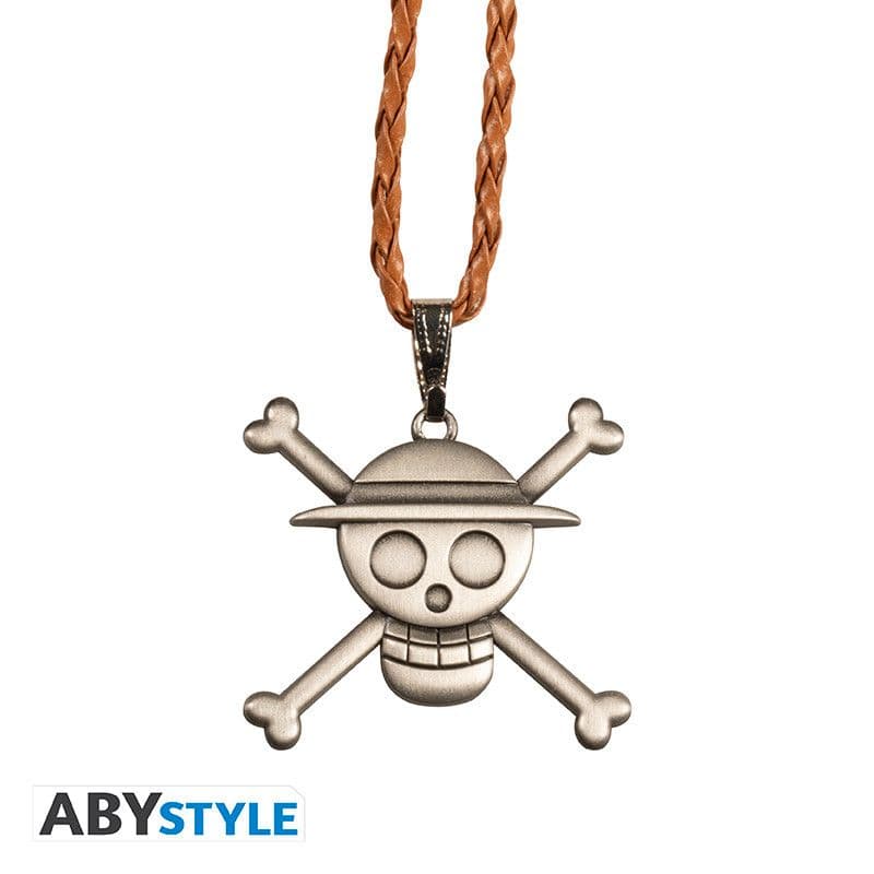 One Piece - Collier pendentif 3D Skull