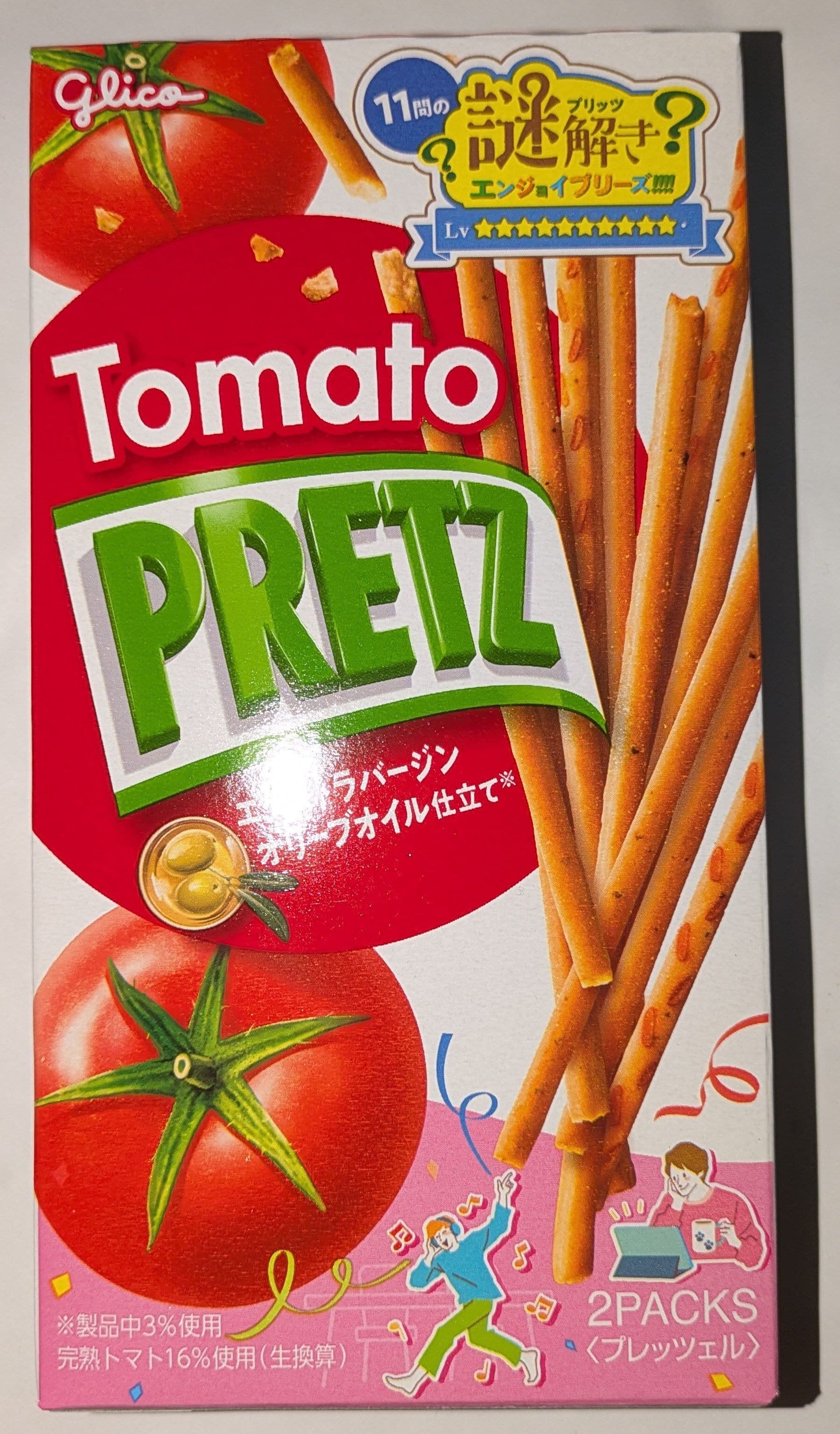 Glico Pretz Tomate 53g