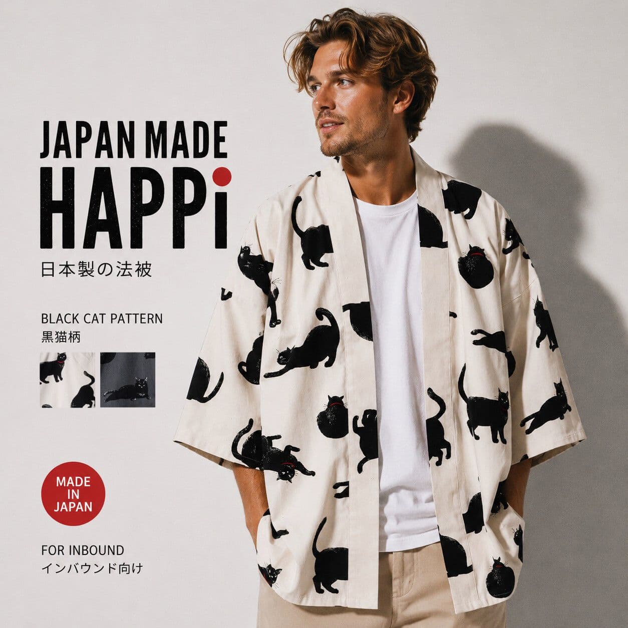 Haori Jacket Inbound Made in Japan