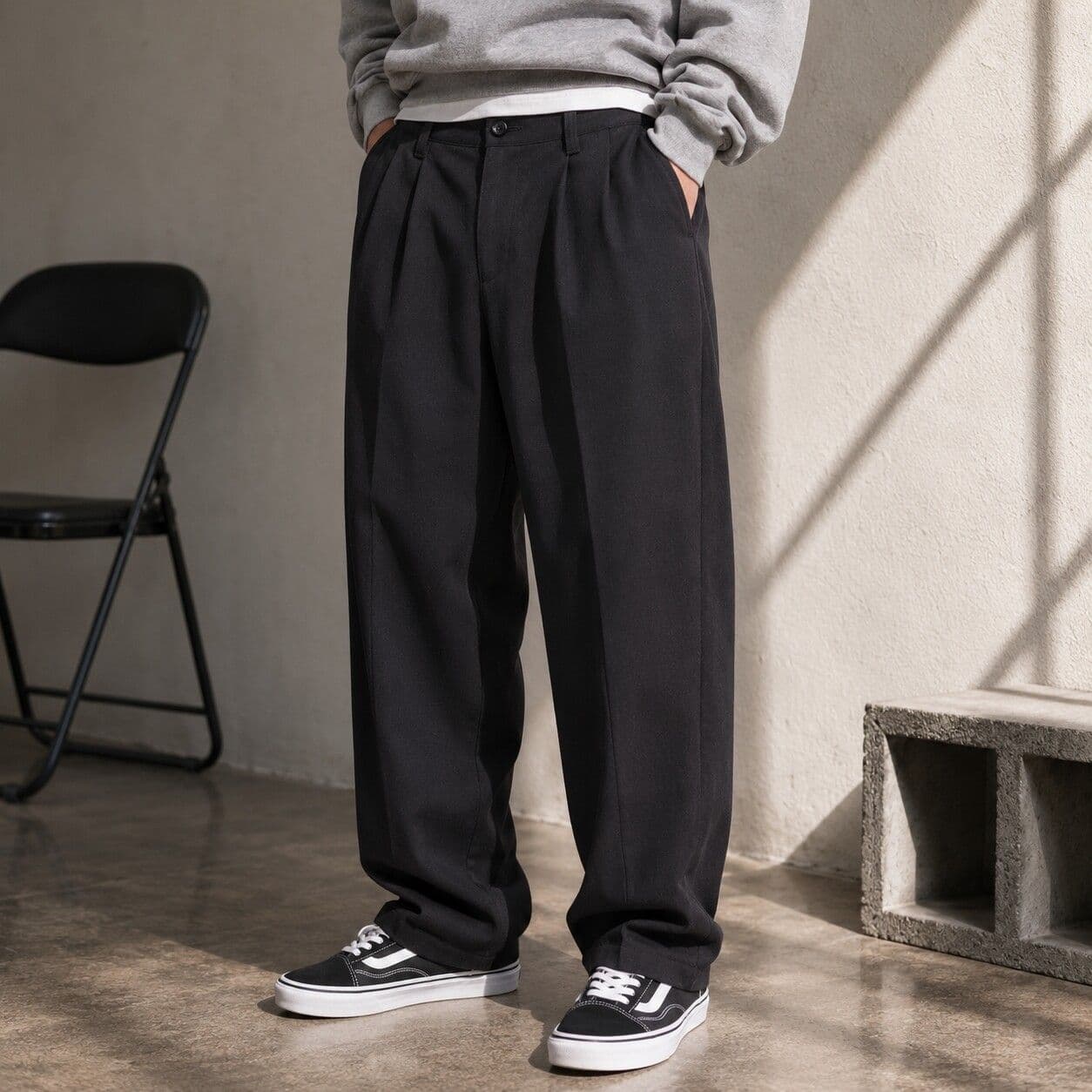 Full-Length Pant Slacks Wide