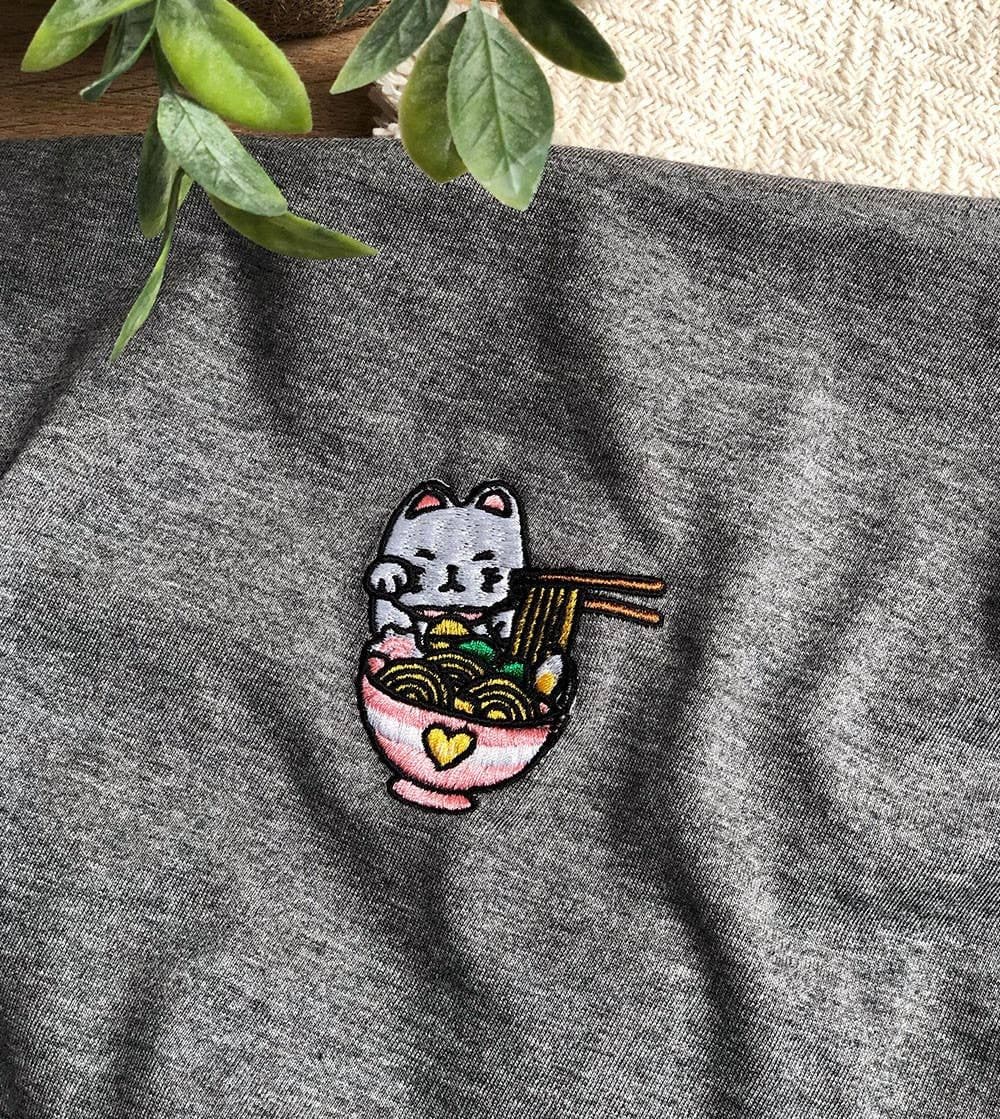 T-shirt brodé Ramen Lover