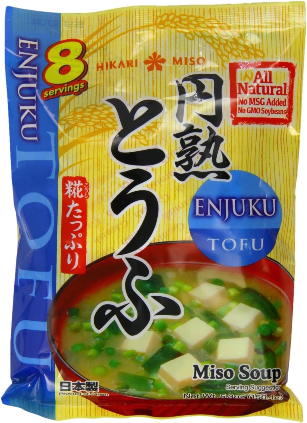 Soupe miso instantanée Tofu Hikari (8 portions)