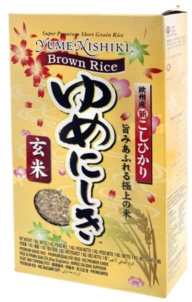 Riz complet Yume Nishiki 1 kg
