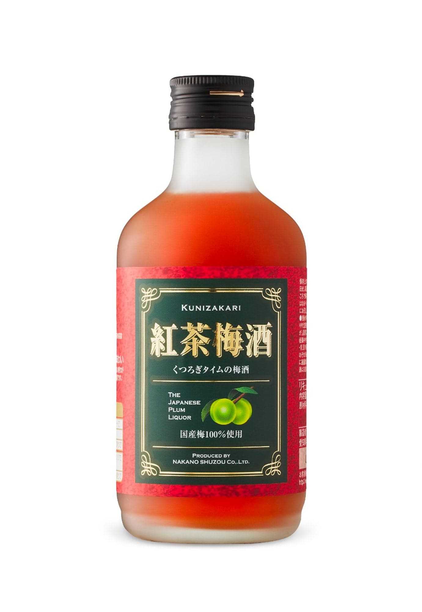 Umeshu au thé noir Nakano 12% — 300 ml