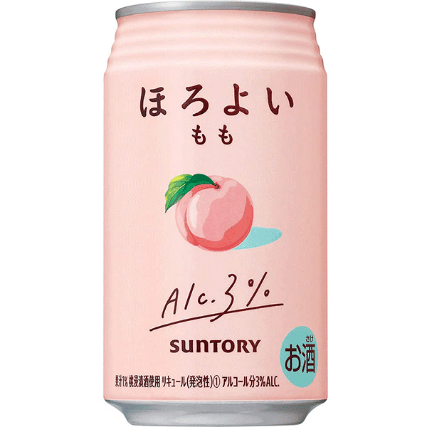 Horoyoi Pêche Suntory 3% — 350 ml