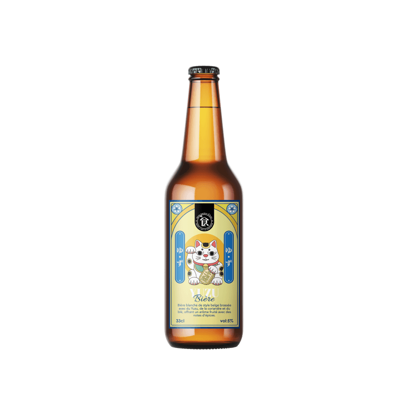 Bière goût yuzu MPA 5% — 33 cl