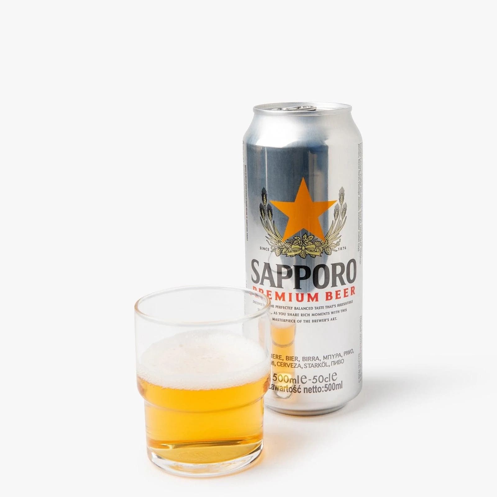 Bière Sapporo canette 500 ml