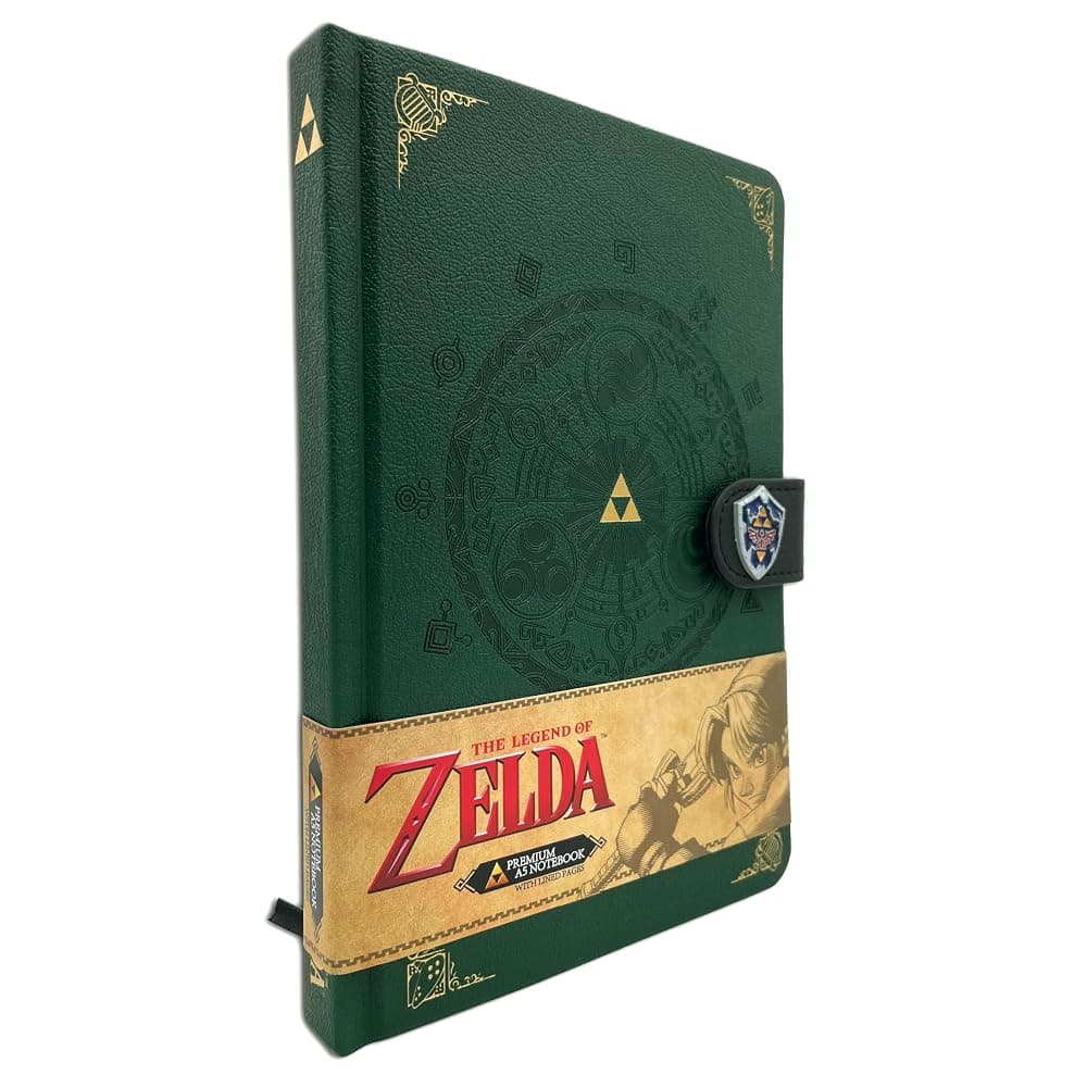 Carnet premium The Legend of Zelda Triforce à couverture rigide