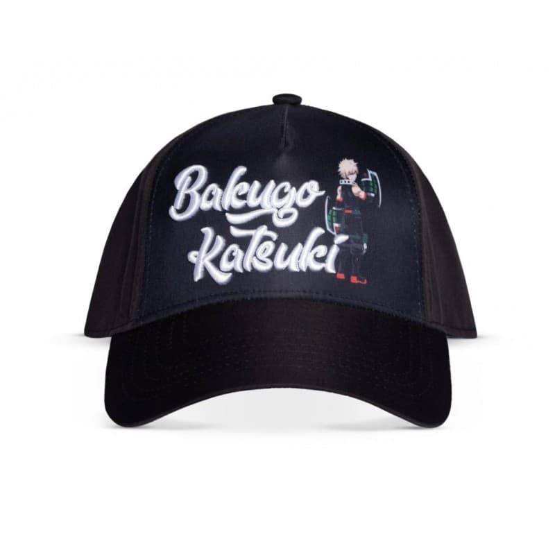 Casquette Ajustable My Hero Academia - Bakugo Katsuki (brodée)