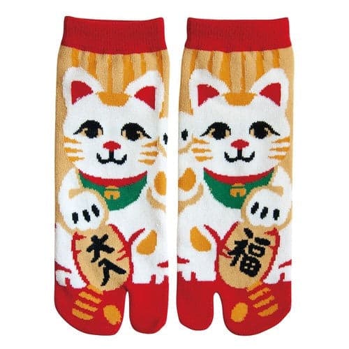 Chaussettes tabi Maneki-neko
