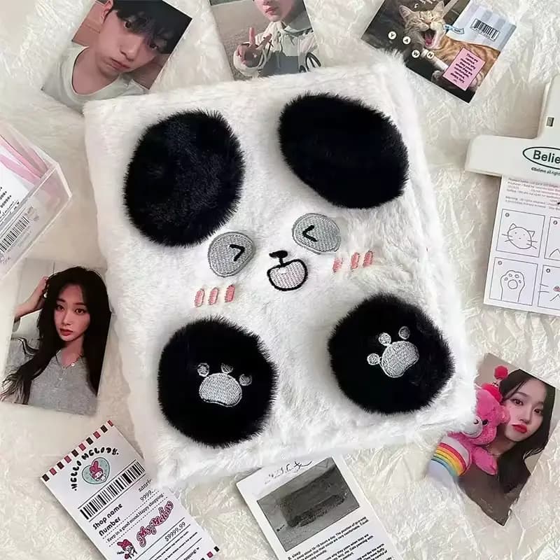 Classeur A6 Peluche Panda