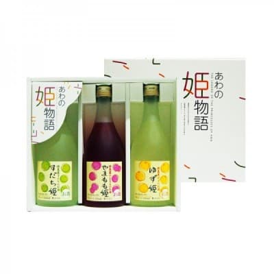 Coffret liqueurs de fruits 3x500 ml