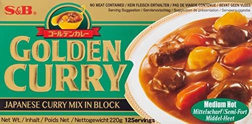 Curry S&B Jumbo moyen-fort 240 g