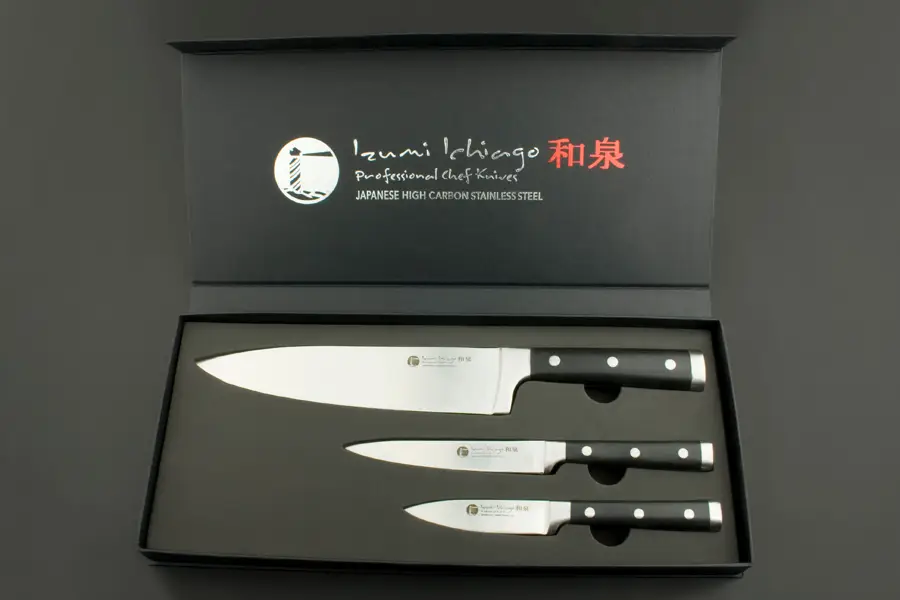 Set de 3 couteaux de chef IZUMI ICHIAGO