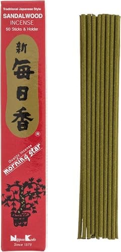 Encens Morning Star Nippon Kodo - boîte de 50 bâtons