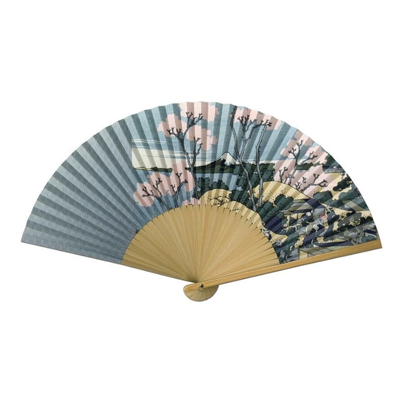 Eventail AOI Ukiyo-e Vague Hokusai
