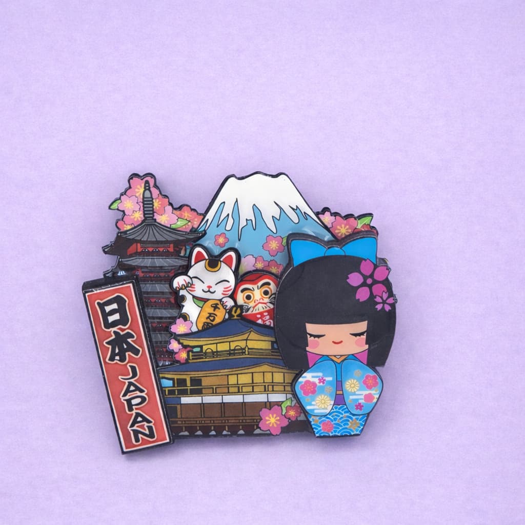 Magnet Kokeshi Cat
