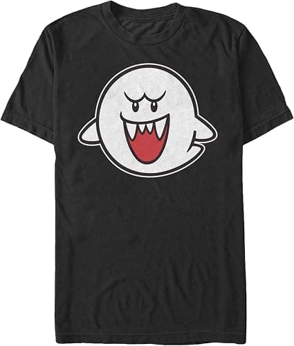 T-shirt Super Mario Boo fantôme