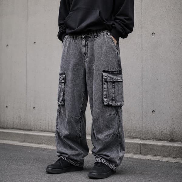 Pantalon Casual Denim