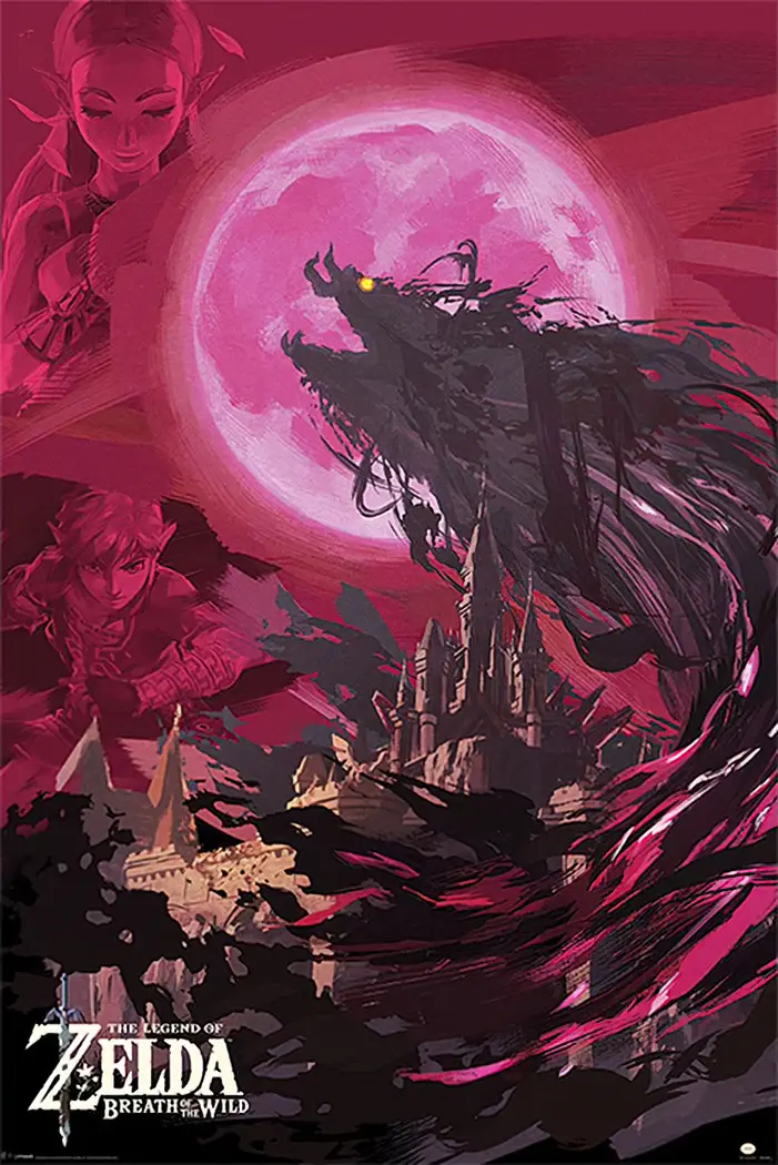 Poster Zelda Breath of the Wild 91,5 x 61 cm